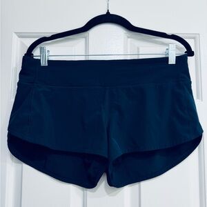 Lululemon Athletica Navy Blue Speed Up Shorts